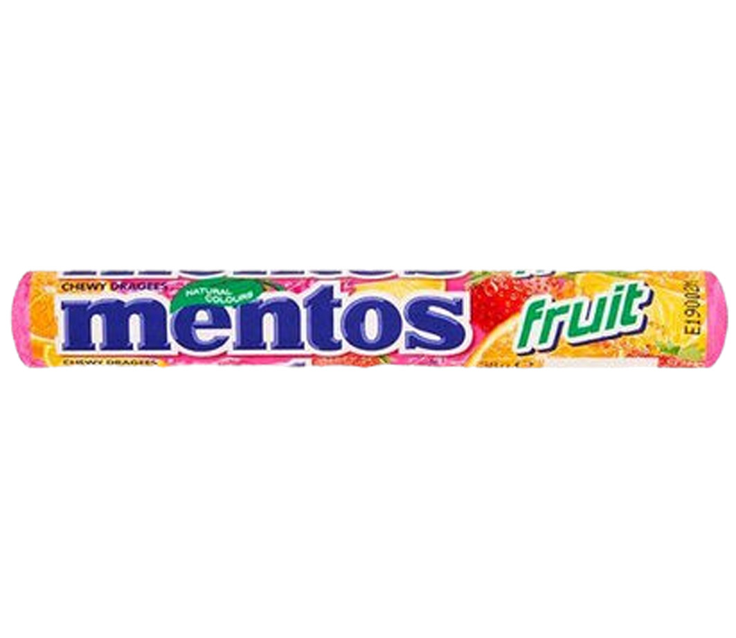 MENTOS CARAMELLE GOMMOSE FRUTTA 38GR