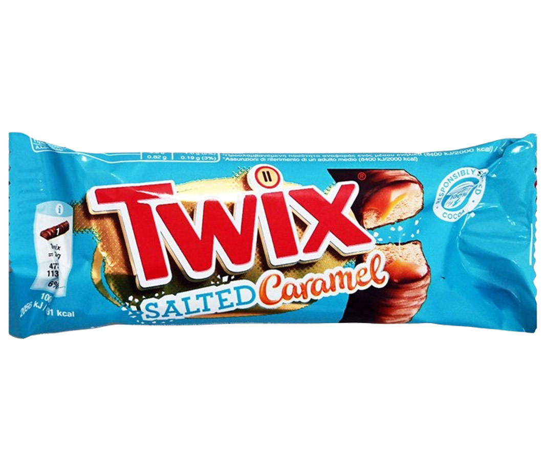 TWIX LIMITED EDITION BISCUIT SALTED CARAMEL 46G