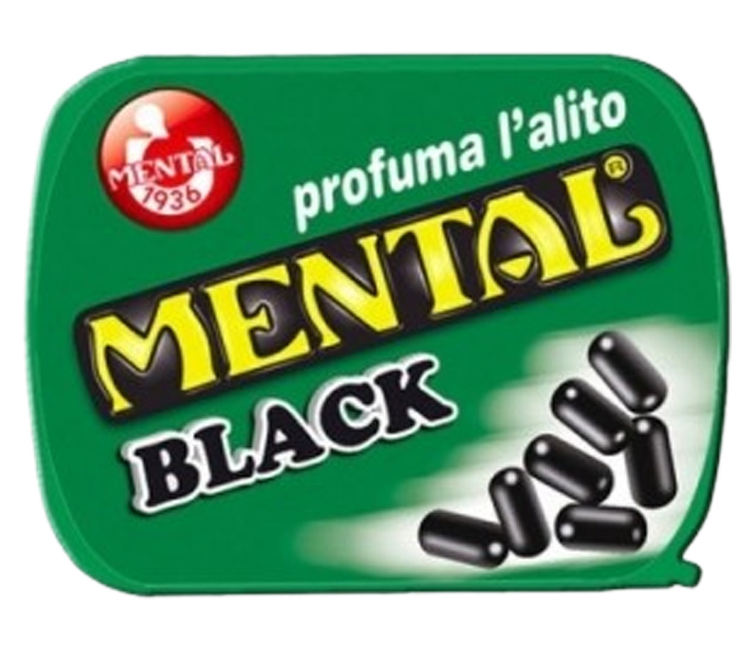 MENTAL BLACK CON ZUCCHERO NERO