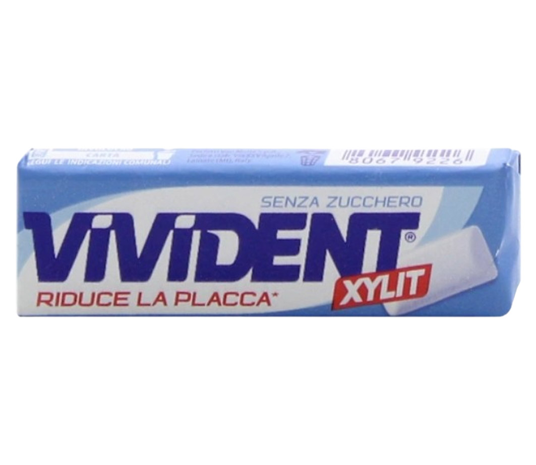 VIVDENT CHEWING GUM SENZA ZUCCHERO 13.5GR