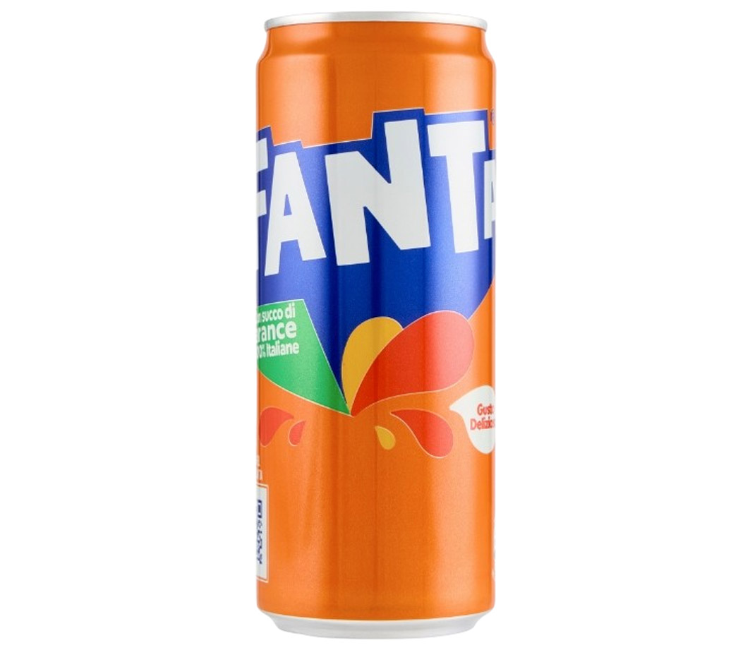 FANTA ORANGE SLEEK 330ML