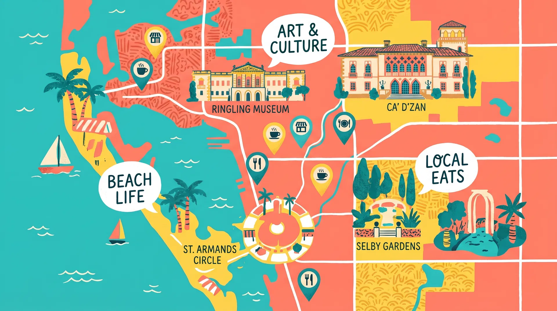 Illustrated graphic of a Google Maps pin and smartphone screen highlighting new Google Maps features for local businesses in 2026