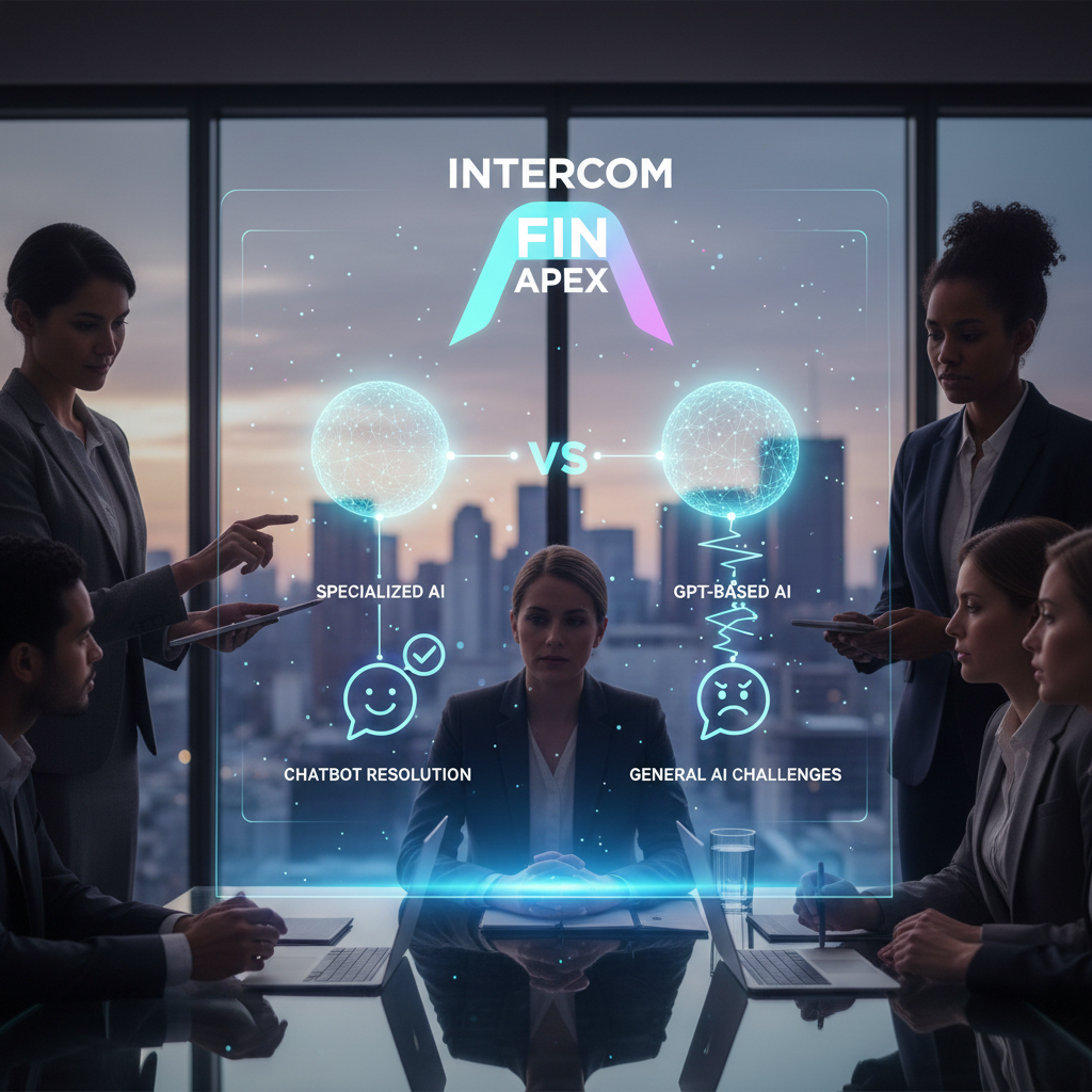 Intercom Fin Apex 1.0: AI, která drtí giganty v zákaznické péči?