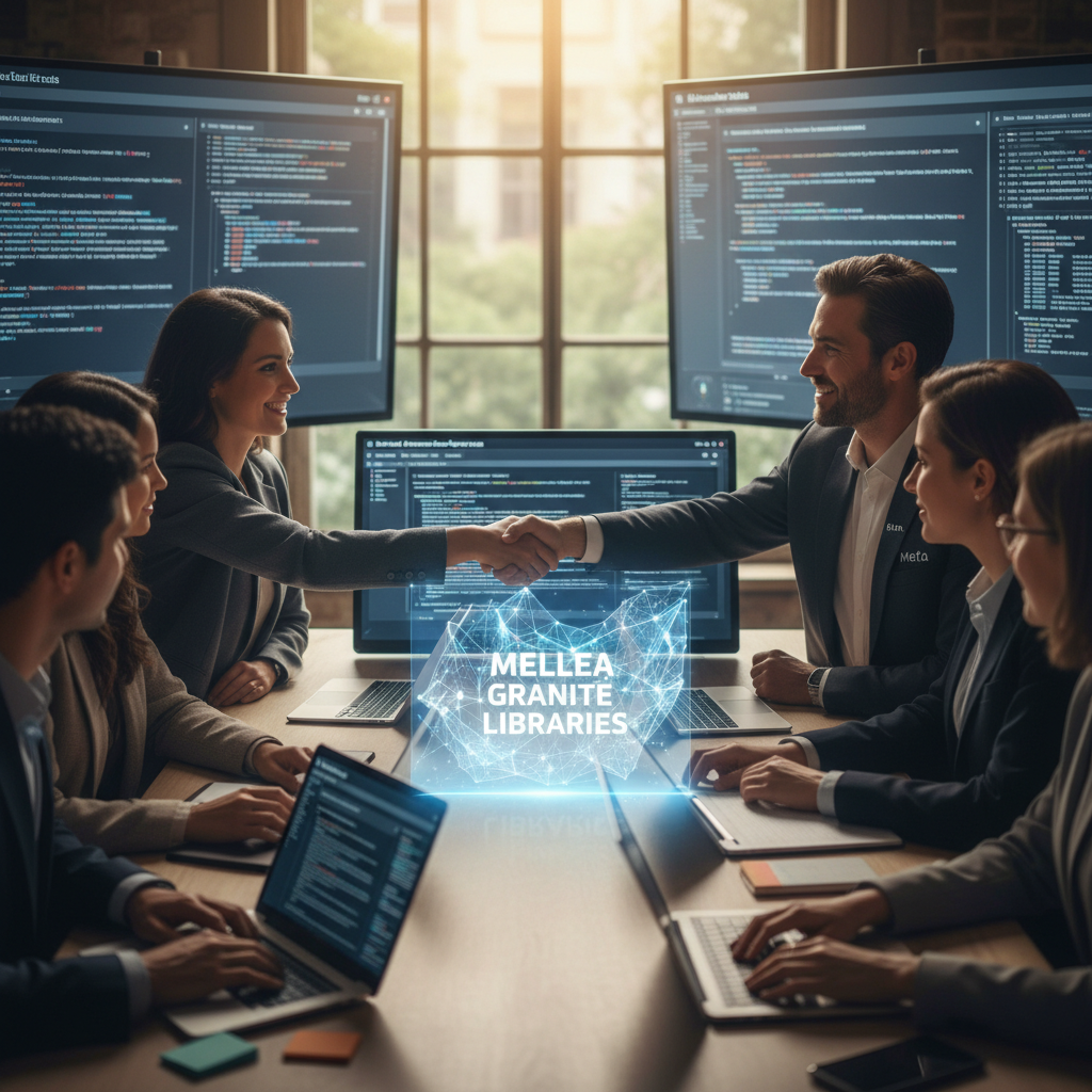 Meta a IBM: Když se titáni spojí, aby rozdrtili AI monopol