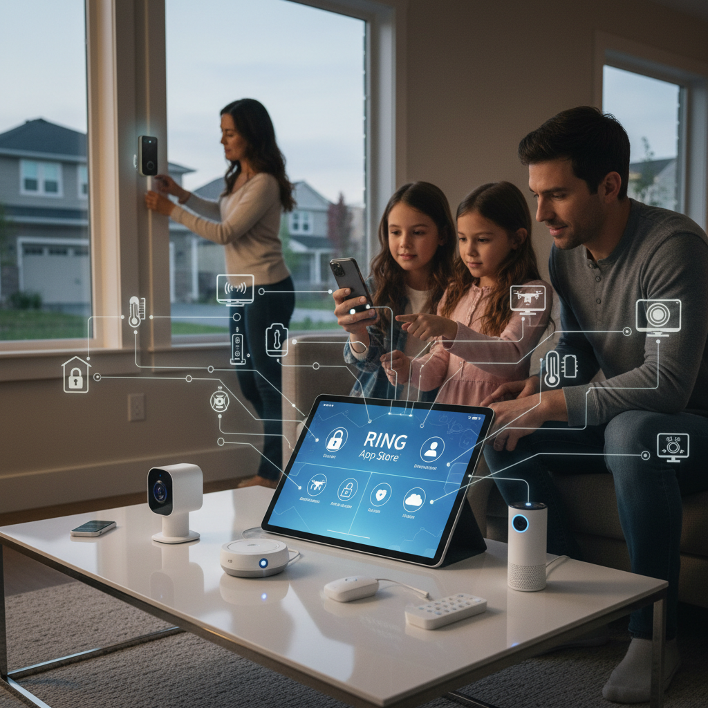 Ring App Store: Od zabezpečení domova k inteligentnímu ekosystému s AI