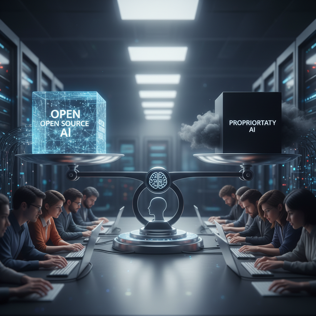 Open-source AI vs. komerční řešení: Kdo vyhraje souboj o budoucnost?