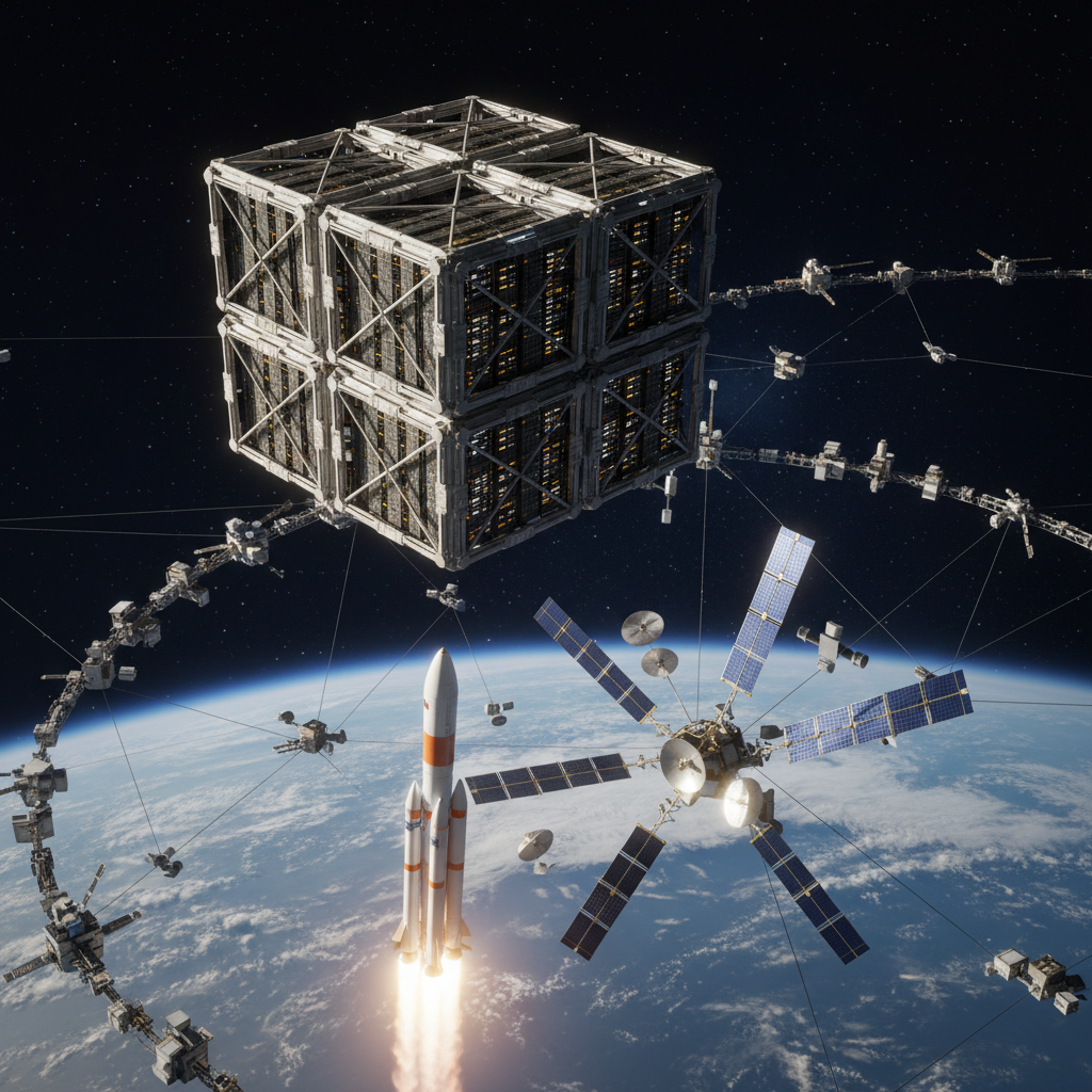 Kosmické datové centrum: Cowboy Space získává $275 milionů na řešení raketového deficitu