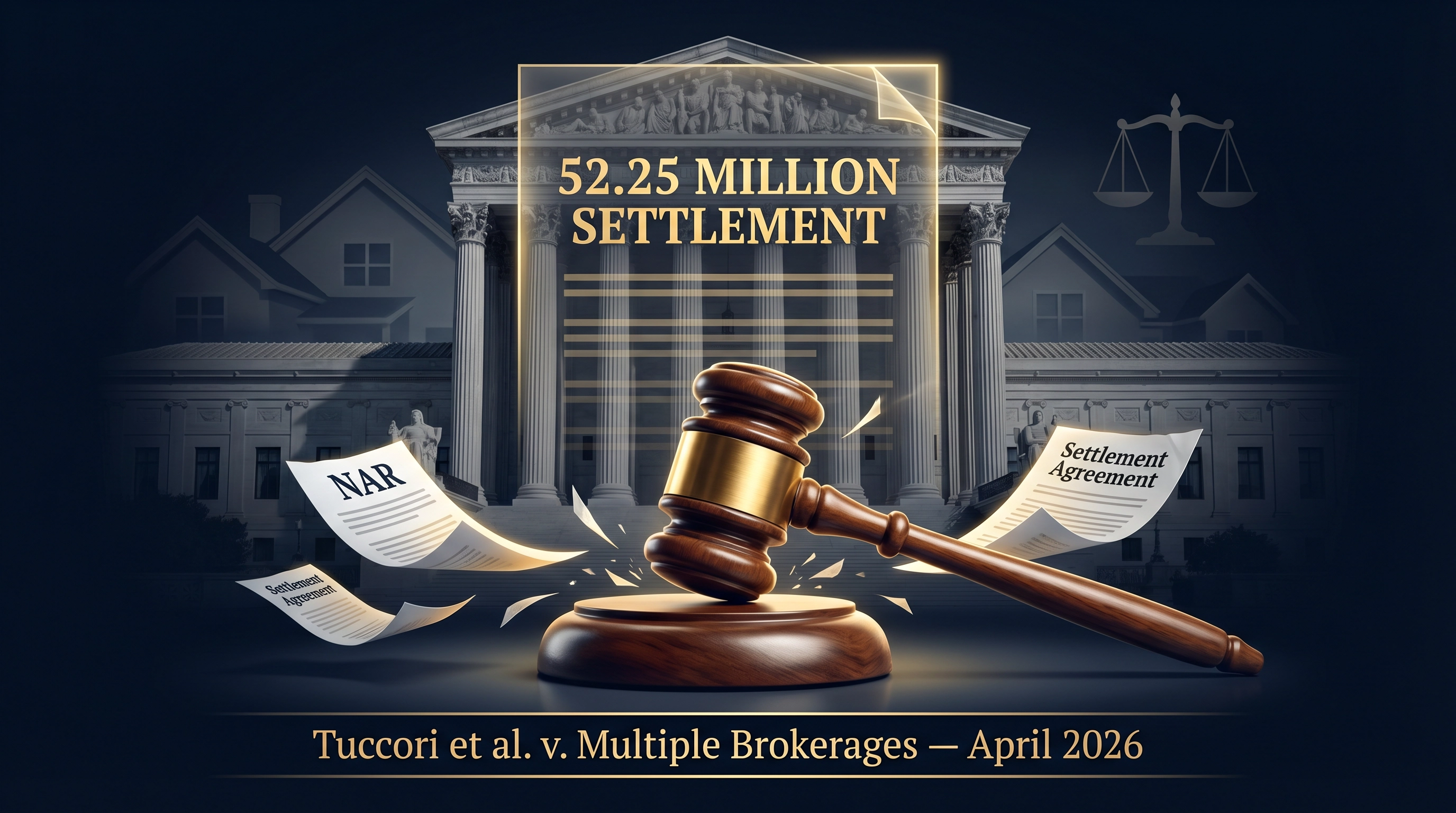 NAR Agrees to Pay $52.25M to Settle Nationwide Homebuyer Claims via Tuccori