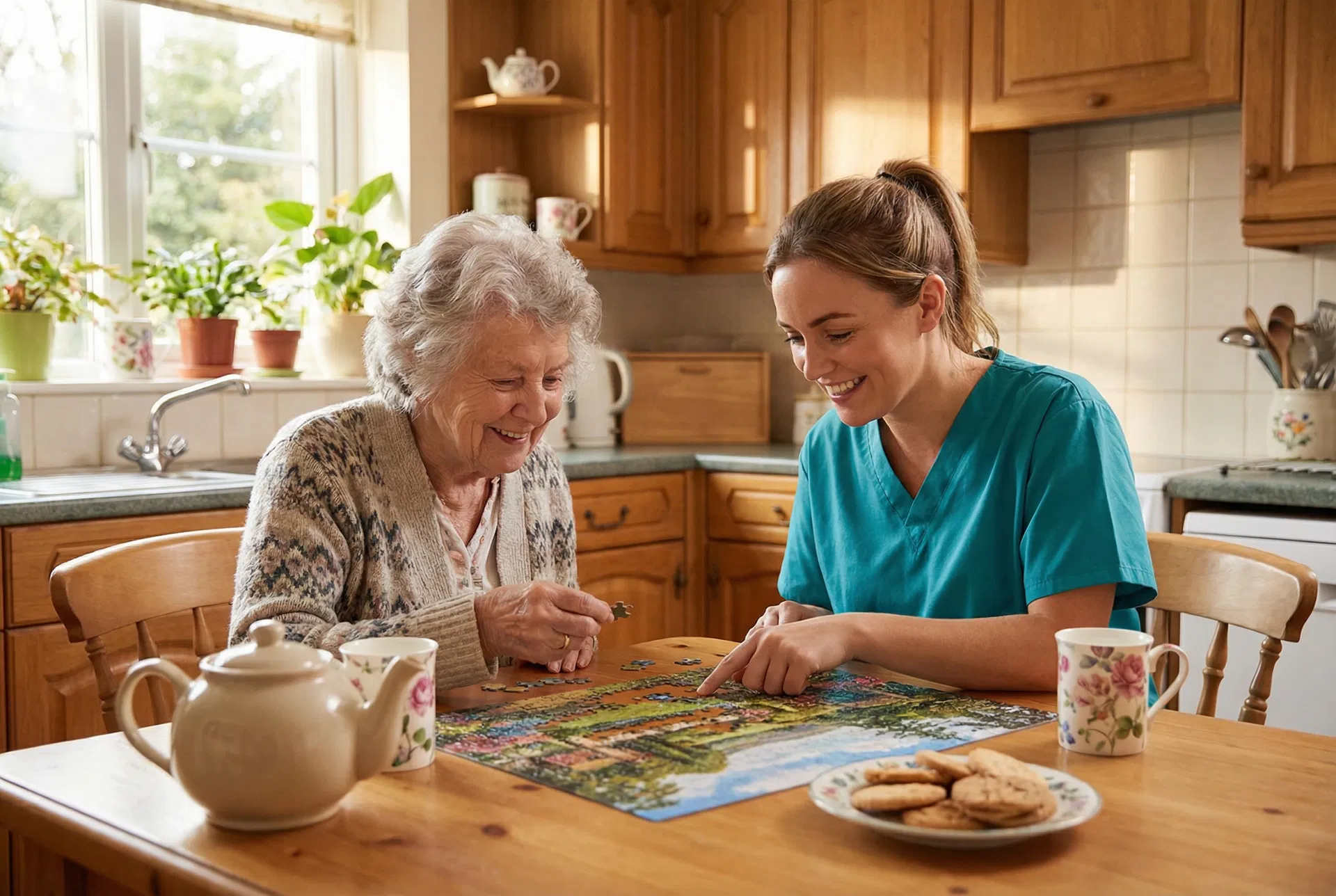 Meaningful daily activities with DHS carer