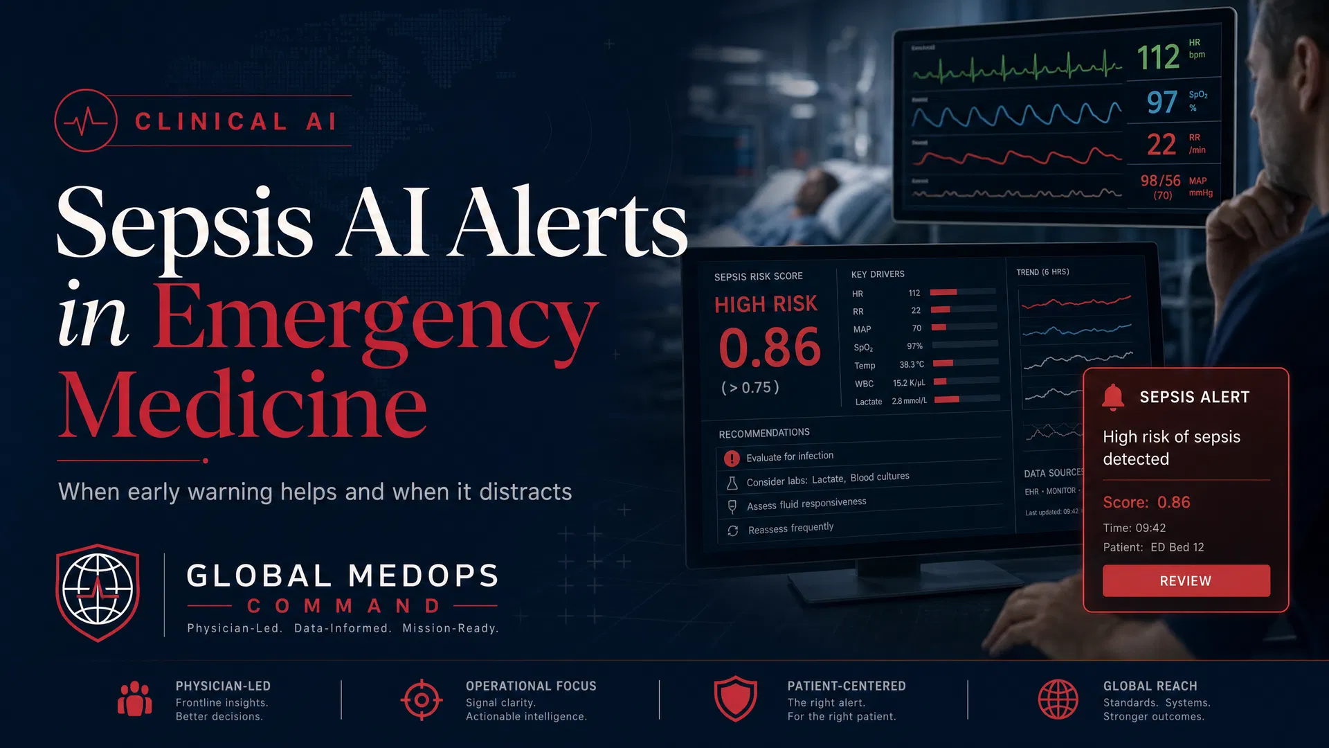 Sepsis AI Alerts in Emergency Medicine: When Early Warning Helps and When It Distracts