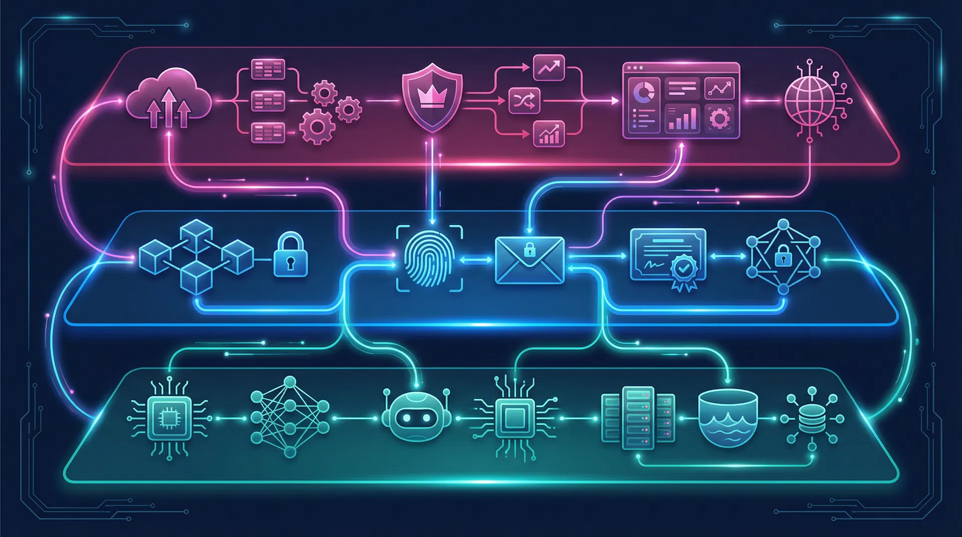 Architekturdiagramm der gemeinsamen Lösung