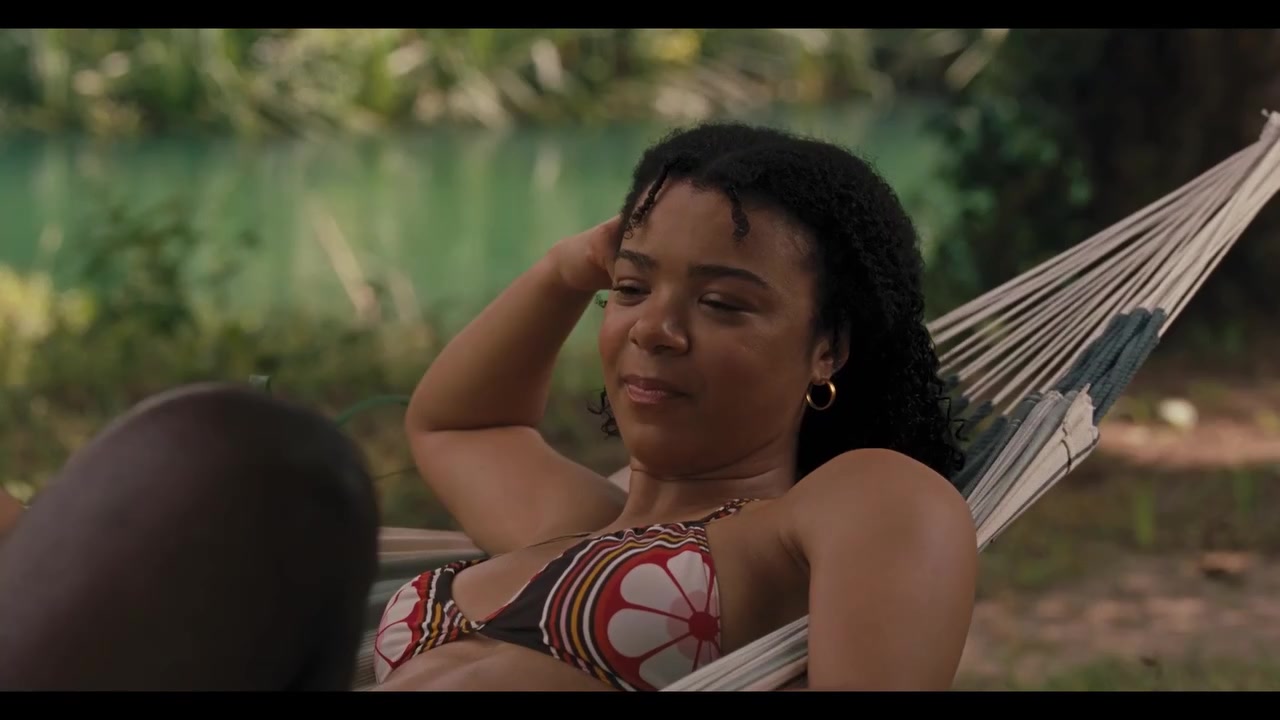 Sophie Okonedo as Clarissa outdoors in a still from NEON’s official trailer for Clarissa.