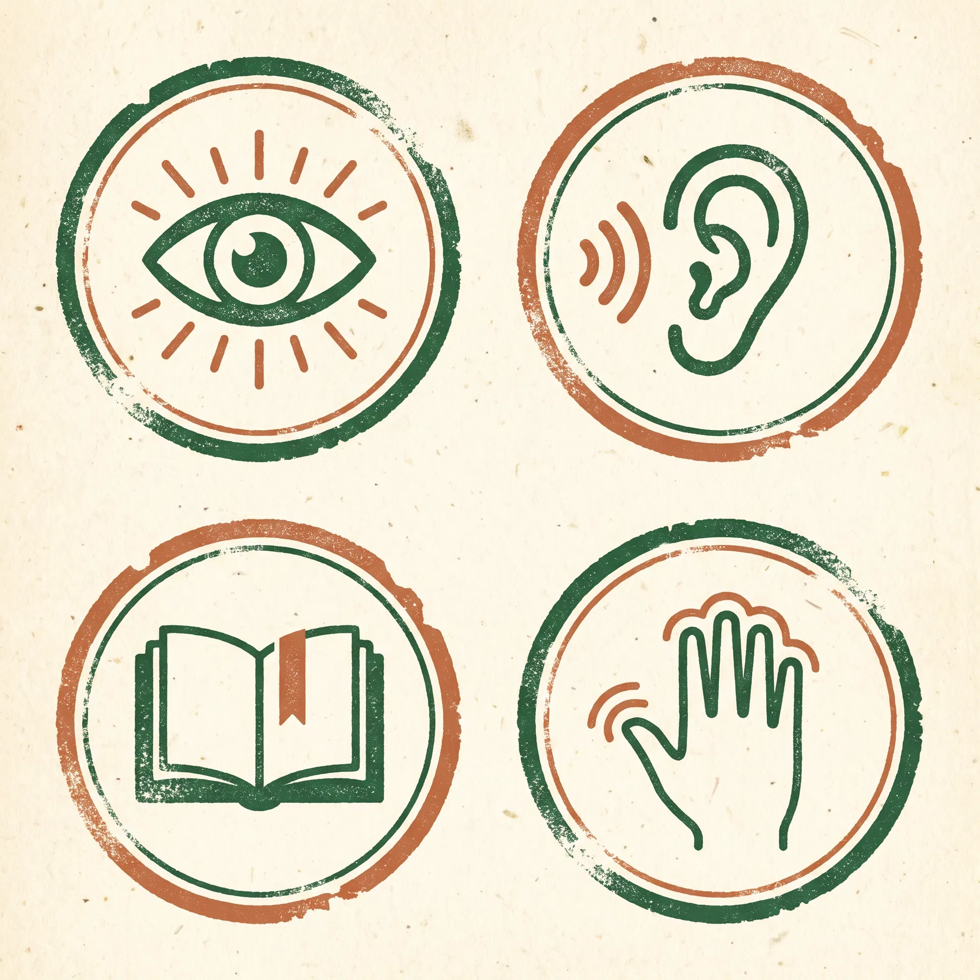 Learning style badges