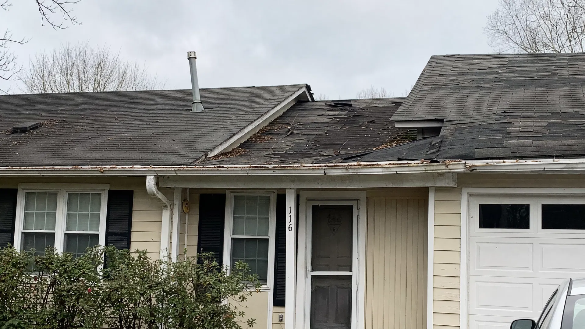 Complete Roof Replacement - Before