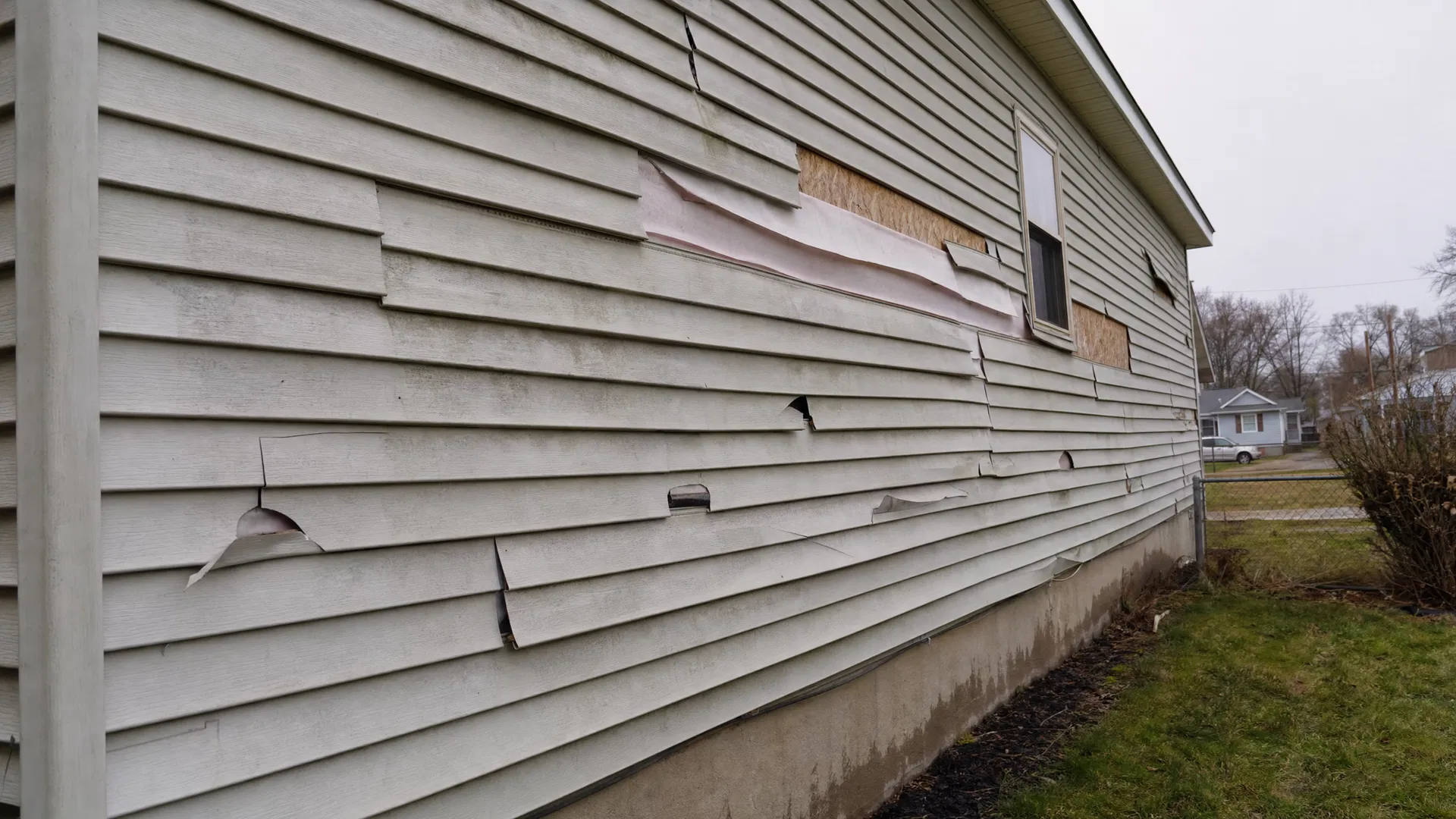 Full Exterior Siding - Before