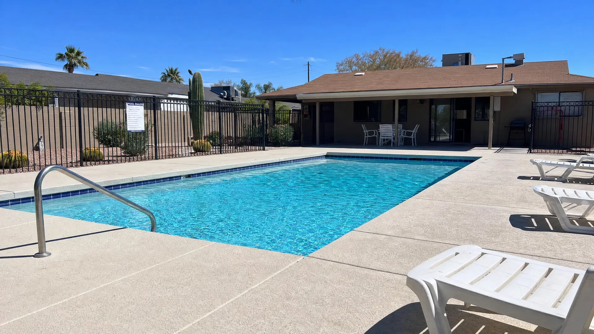 Pool area