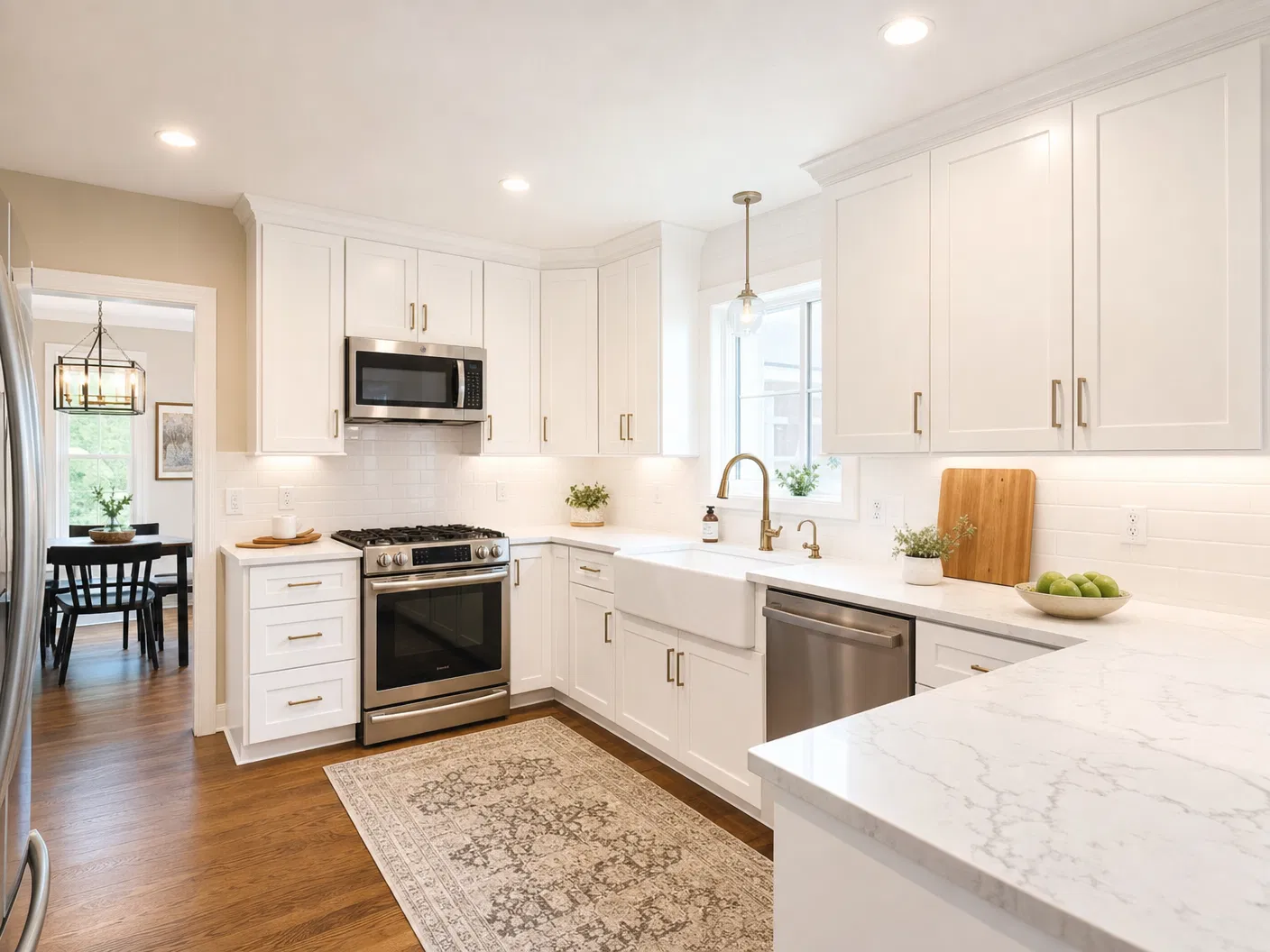After kitchen renovation