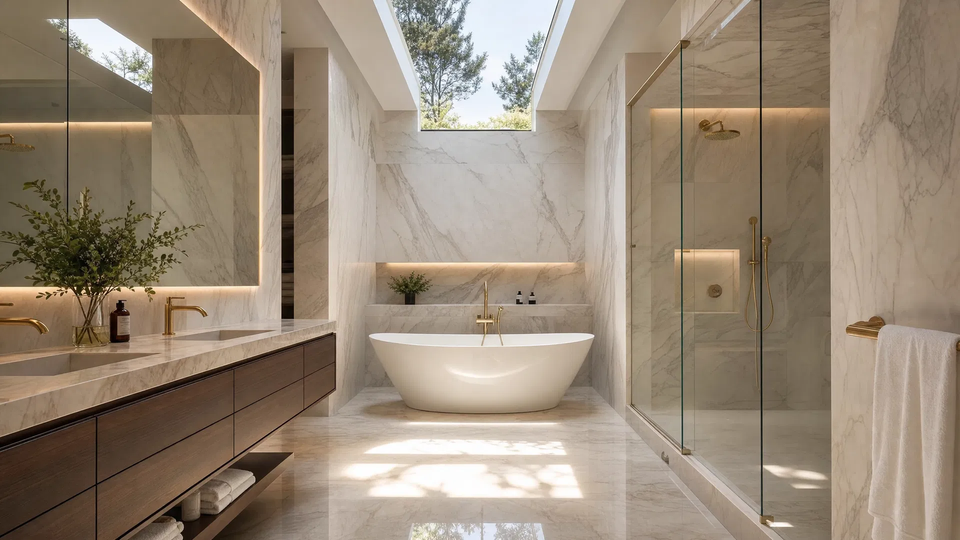 Custom bathroom remodeling by Concept Kitchen & Bath