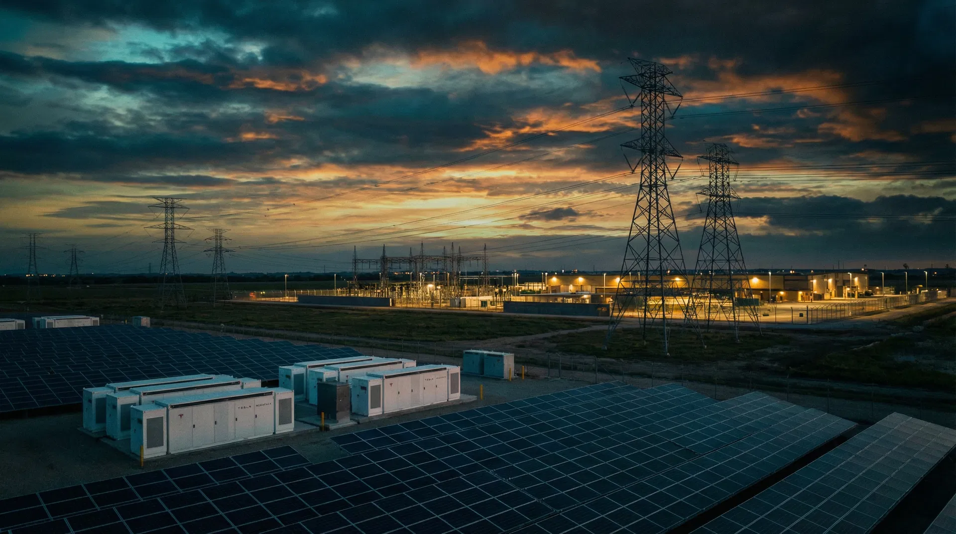Energy infrastructure representing the $2 trillion investment needed for AI data centers by 2030