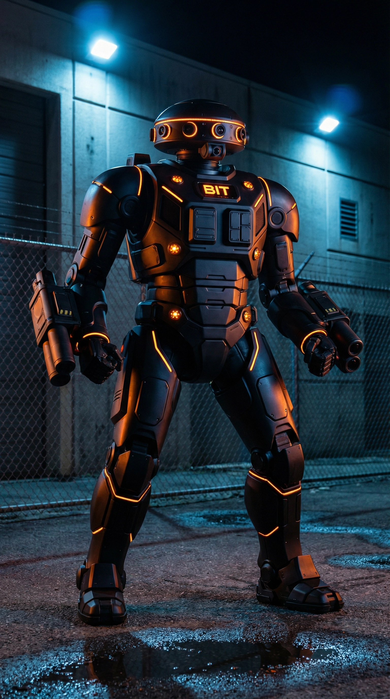 BIT Bot Security — Autonomous Security Robot