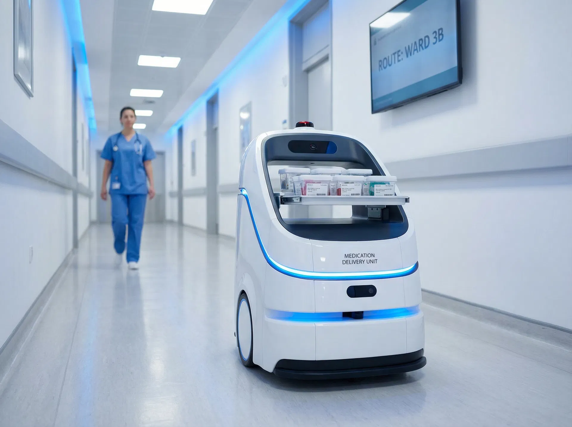 Autonomous Medication & Supply Delivery