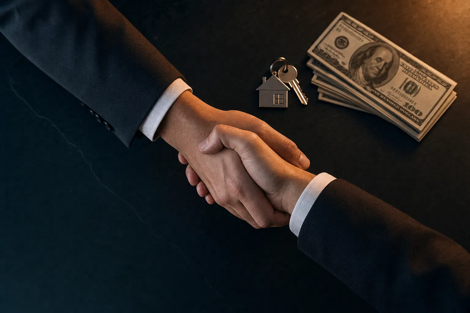 Real estate deal closing