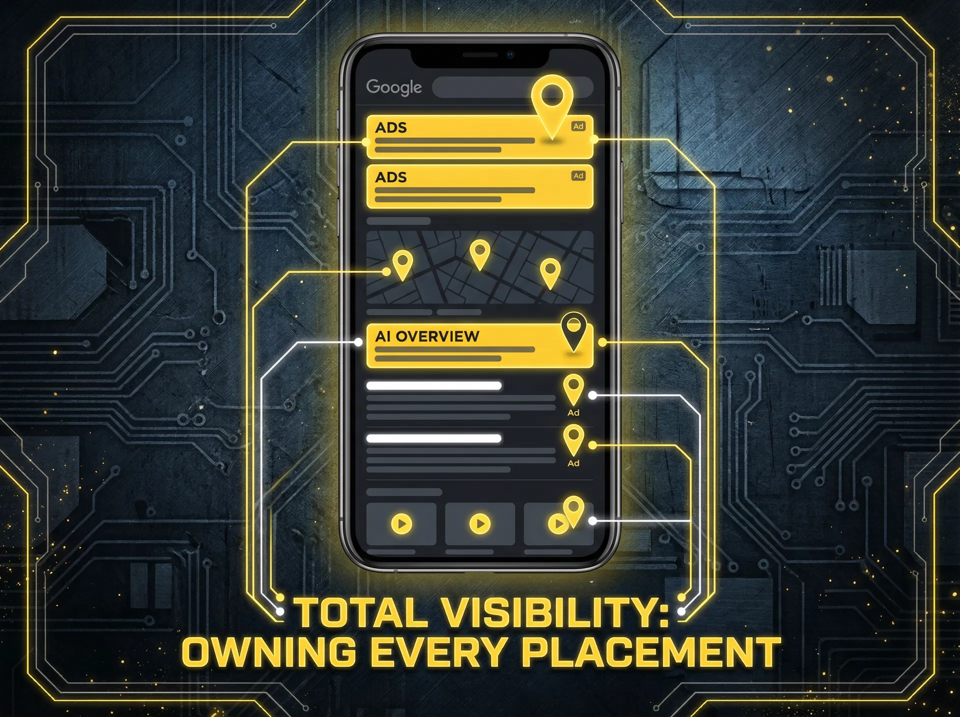 SIO — 5 Google placements