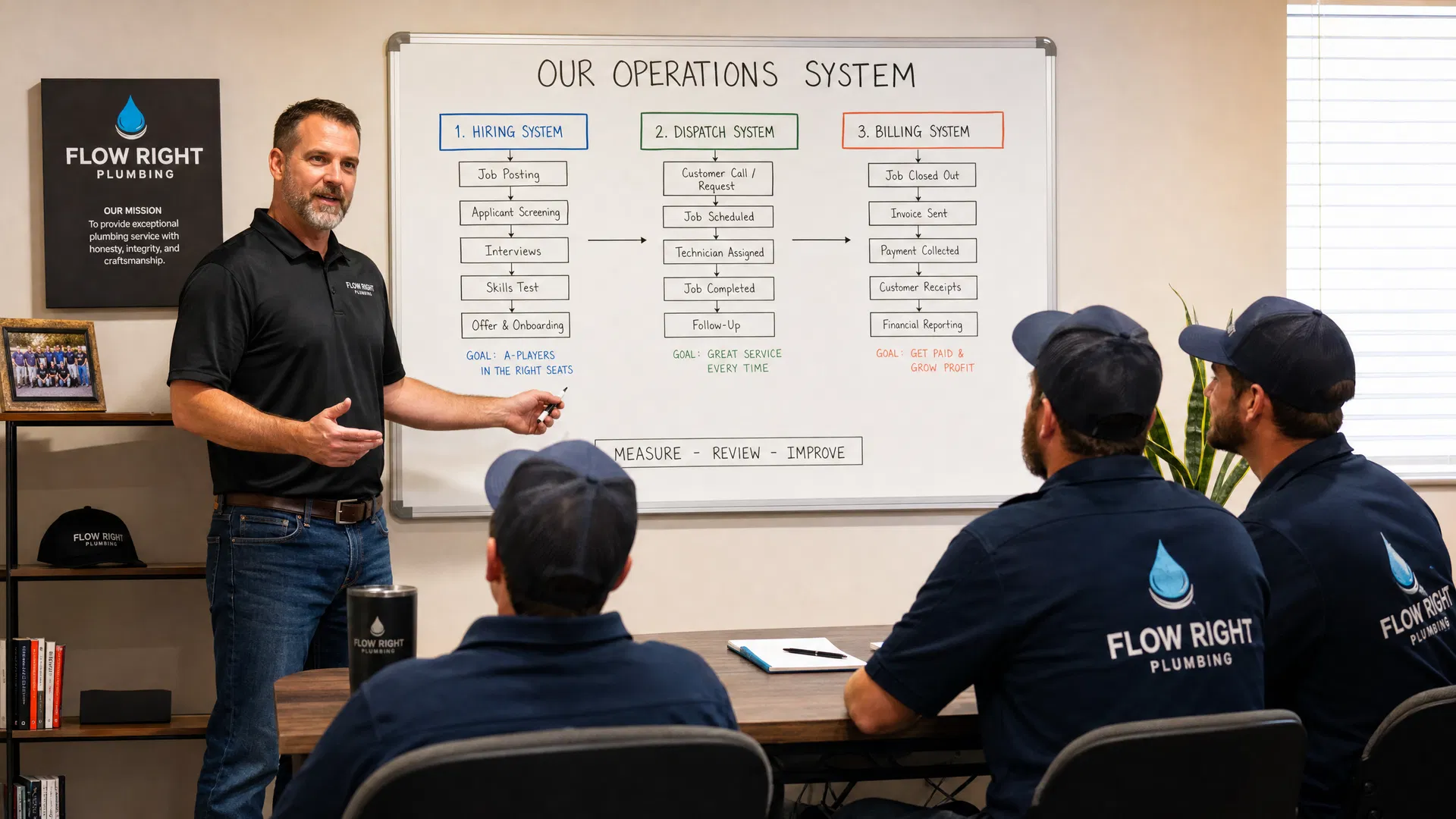 Plumbing Business Systems: The 8 Core Systems Every $2M+ Company Has in Place