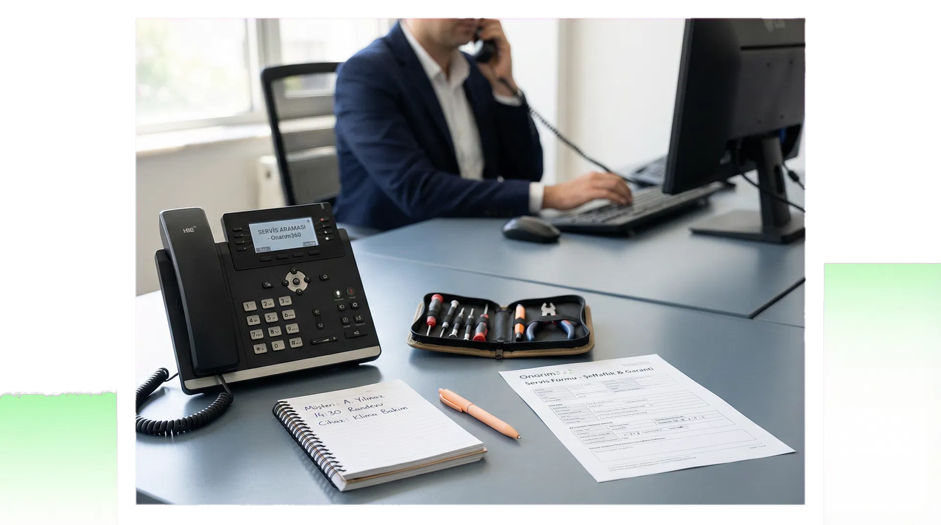 Onarım360 iletişim ve şeffaflık görseli