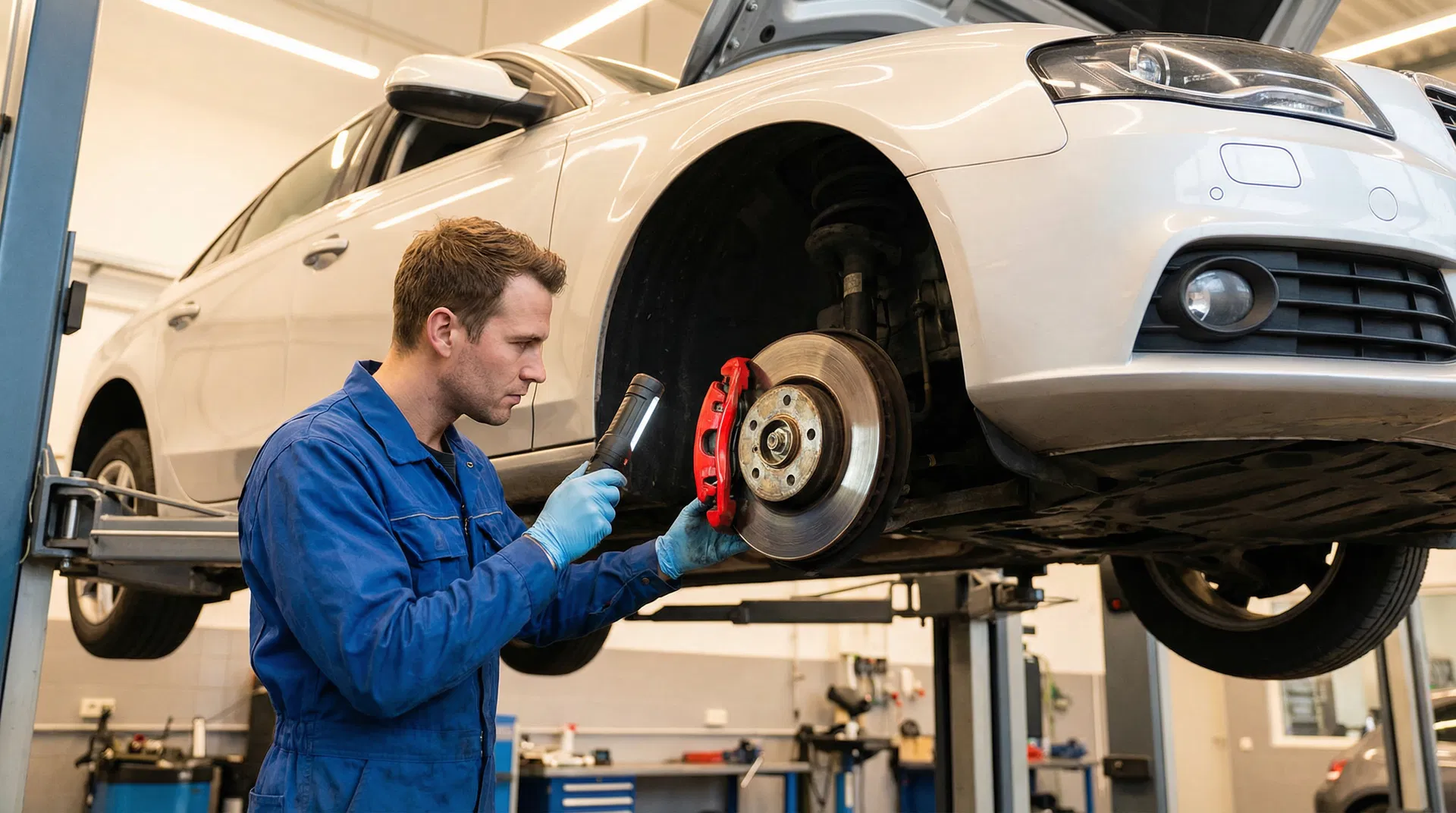 Professional brake service at Greg's Garage