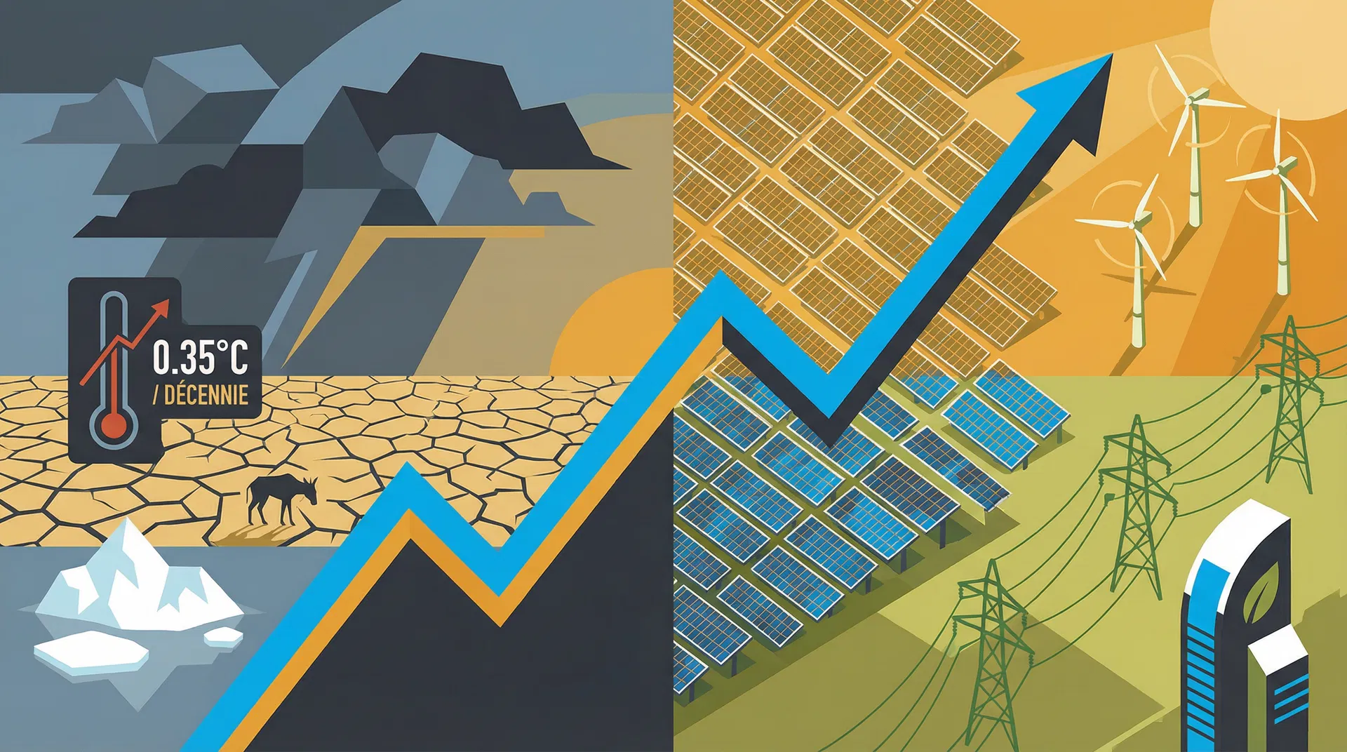Le réchauffement climatique s'accélère — et les solutions aussi