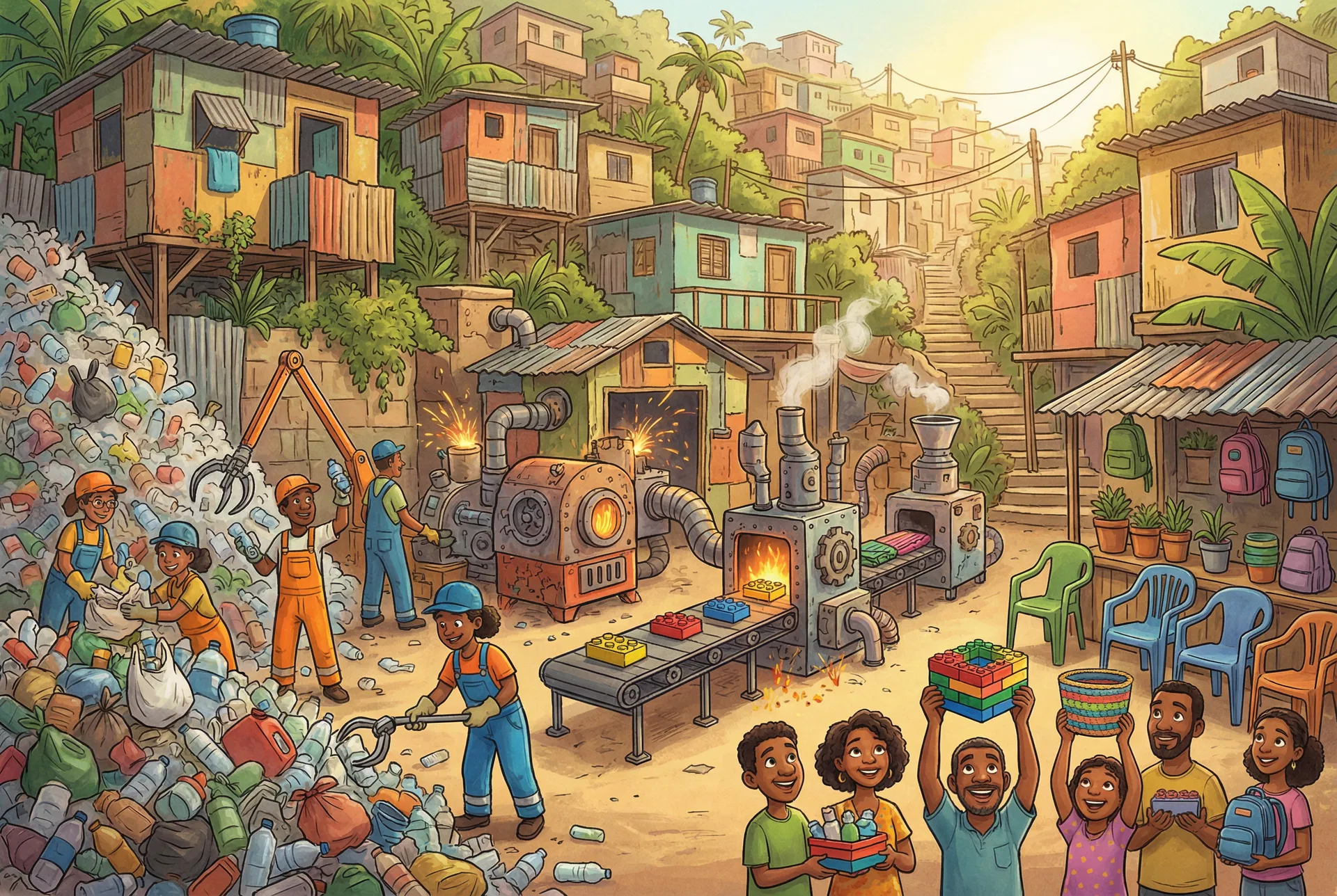 Latin America: Transforming Plastic Waste into Economic Resource