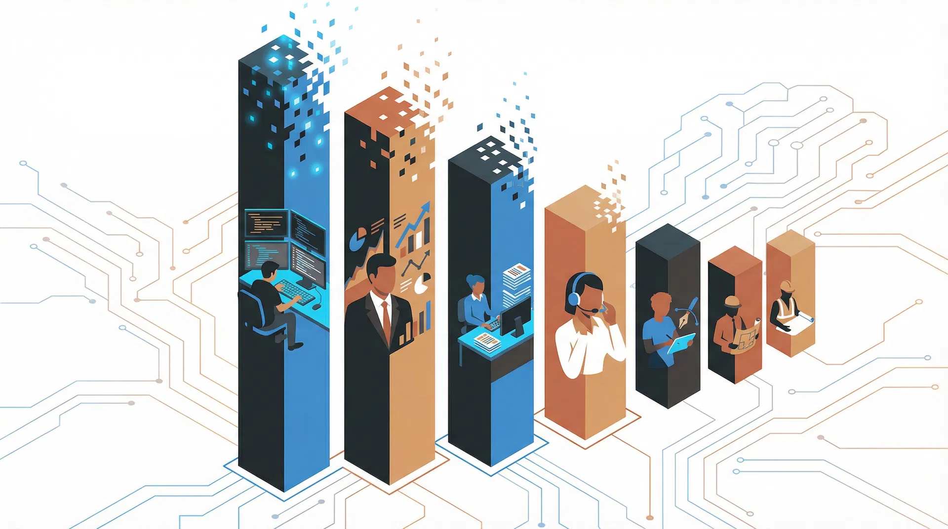 Les programmeurs, premiers exposés à l'IA selon Anthropic. Ce que révèle la mesure de l'« exposition observée » sur 800 métiers américains