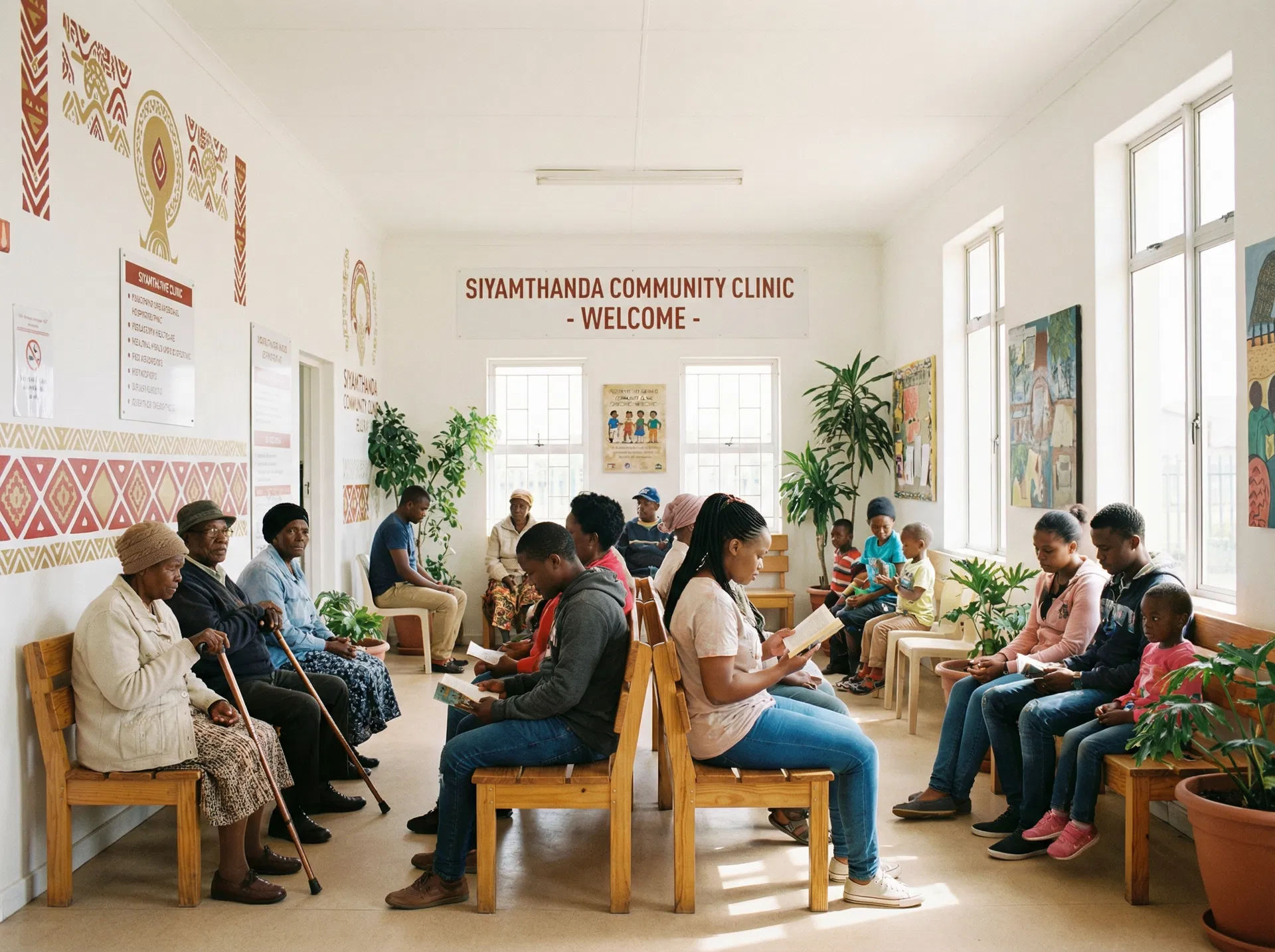 Nuvita Health community waiting area