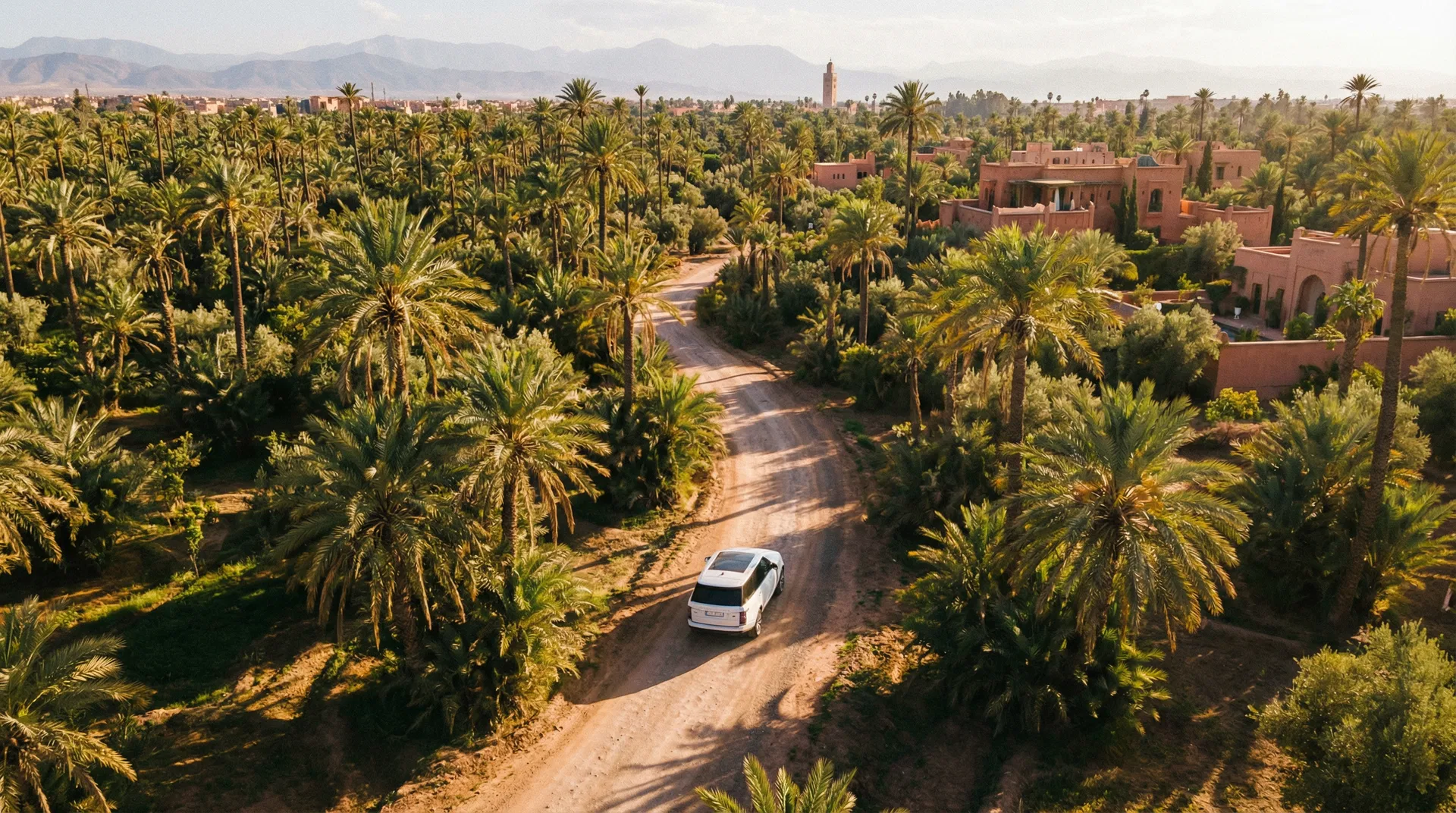 Luxury driving in Marrakech