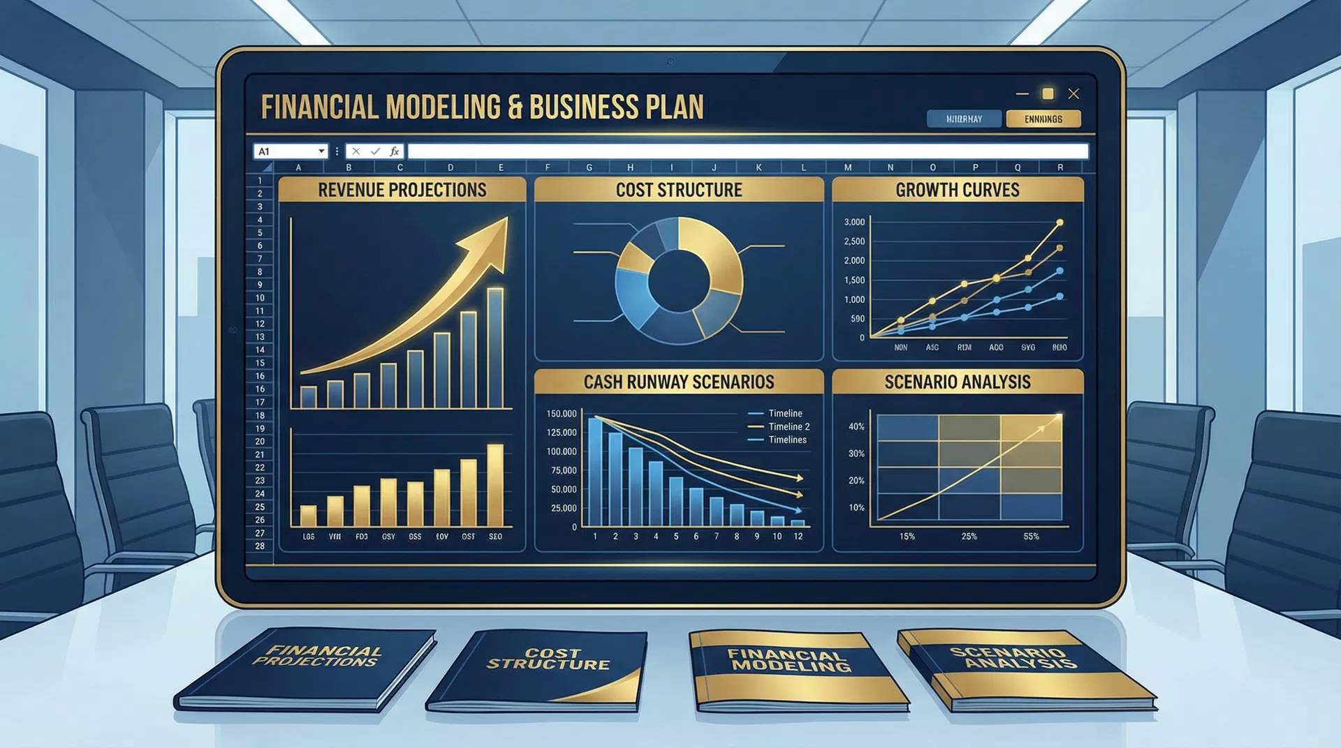 Financial Modeling: Hoe U Investeerders Overtuigt