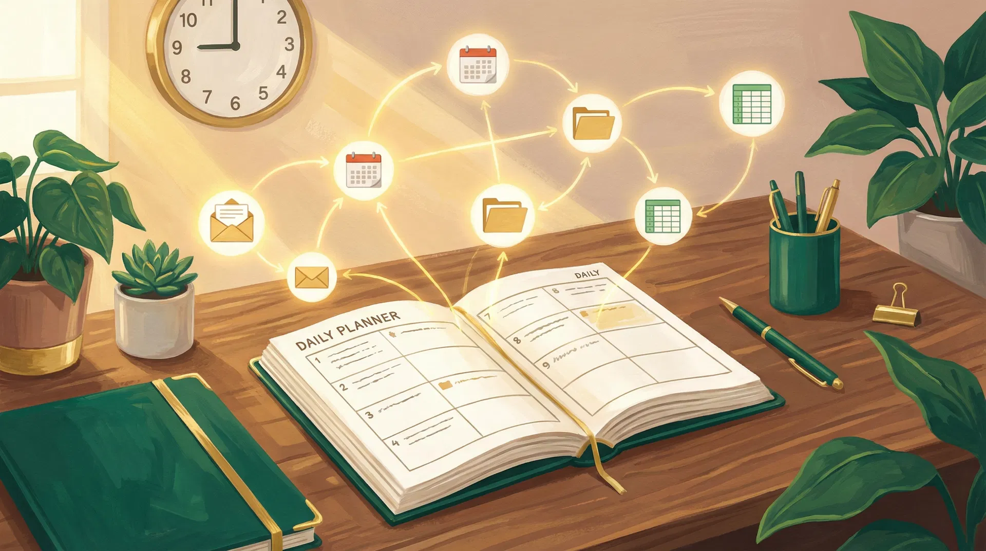 Daily automation illustration