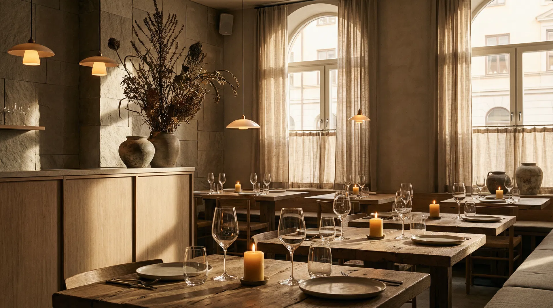 Fine dining restaurant