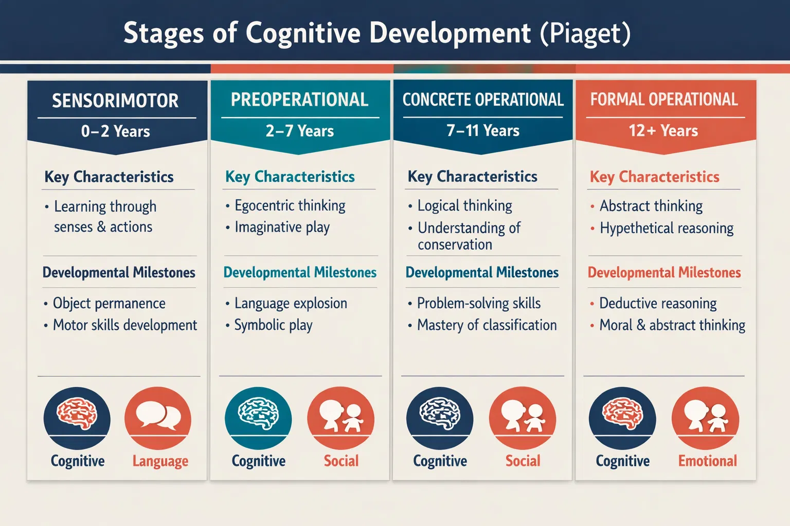 Cognitive Development Stages