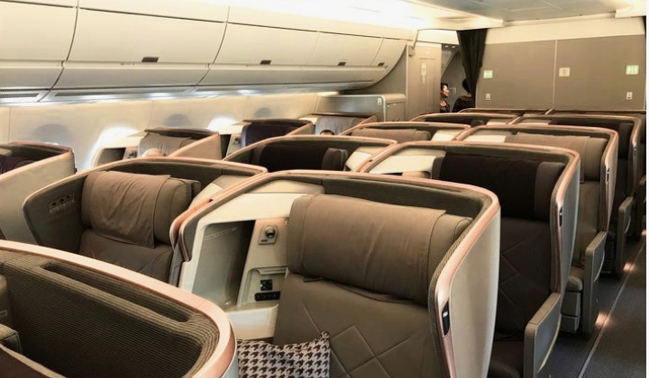Singapore Airlines Business Class