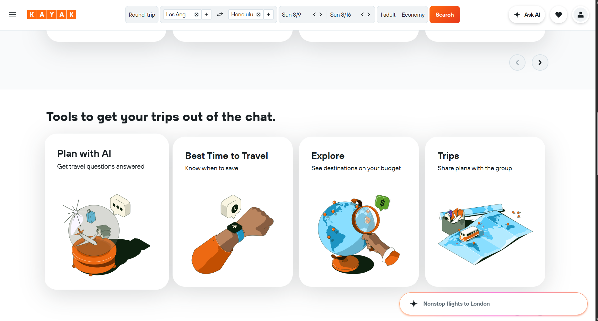money saving tools on kayak