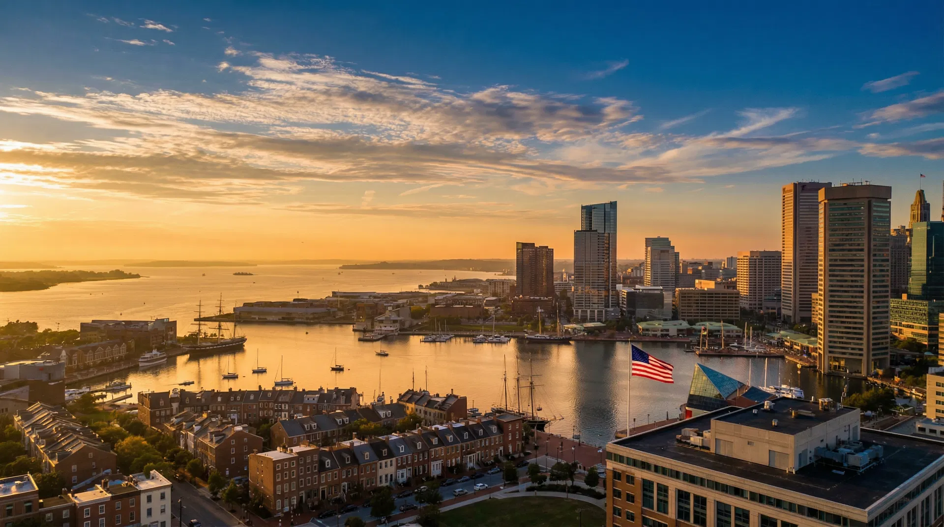 Baltimore Maryland skyline