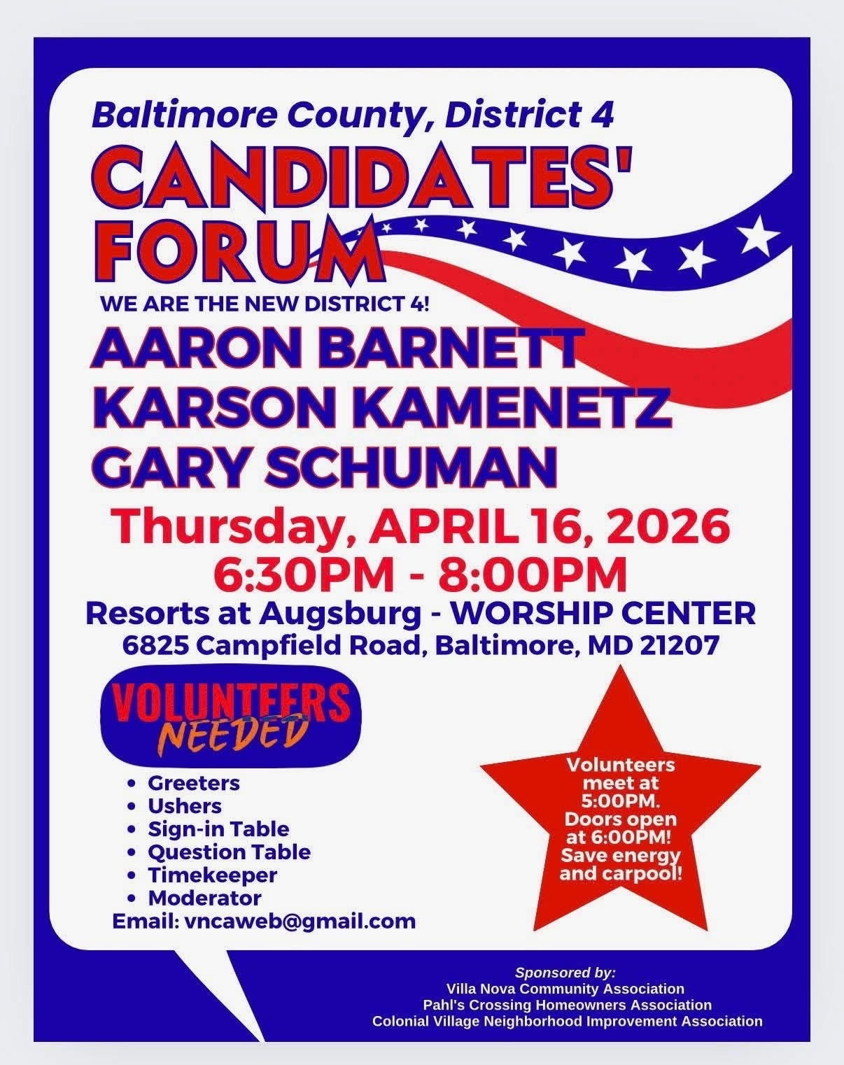 District 4 Candidate Forum