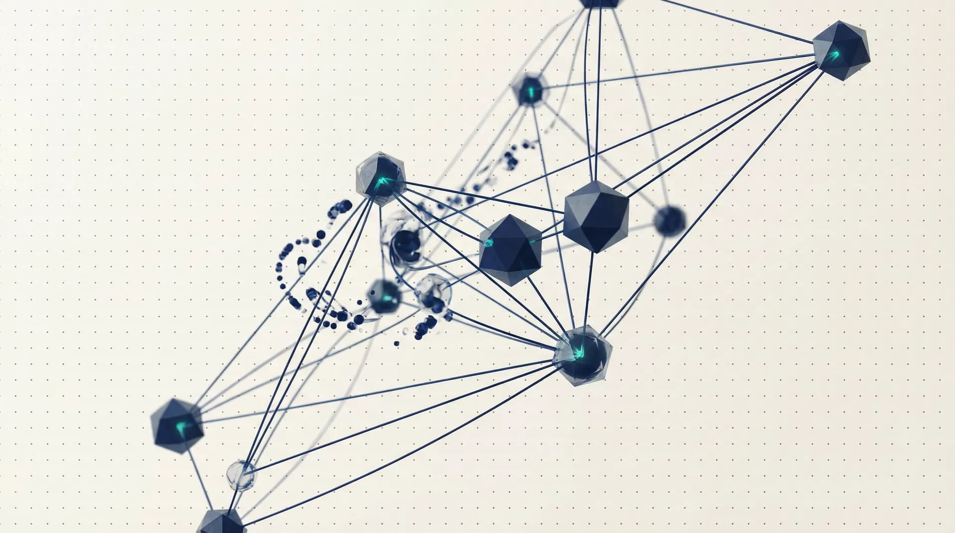 AI research network visualisation