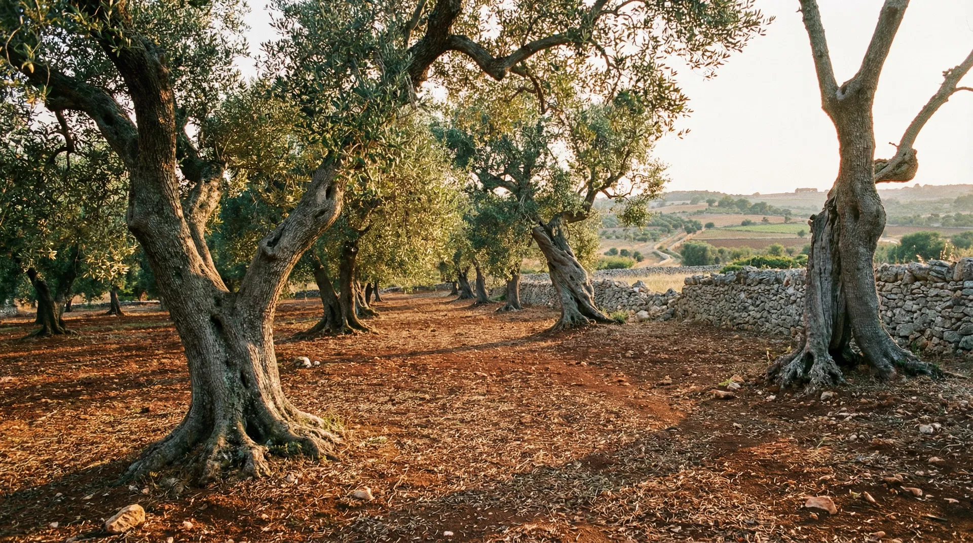Olive groves in Puglia