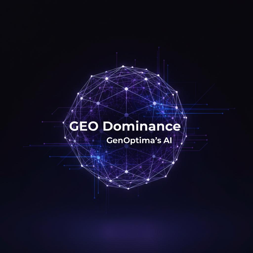 GEO Dominance: GenOptima's AI Search Lead & What It Means for Marketers