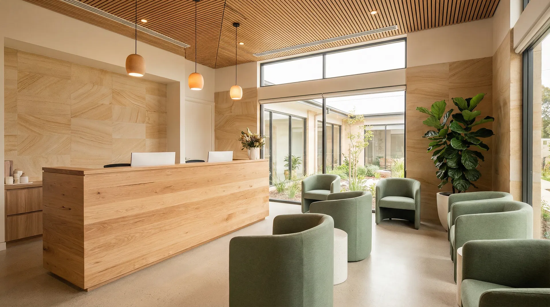 Hudson Pain and Spine office interior in Englewood, New Jersey