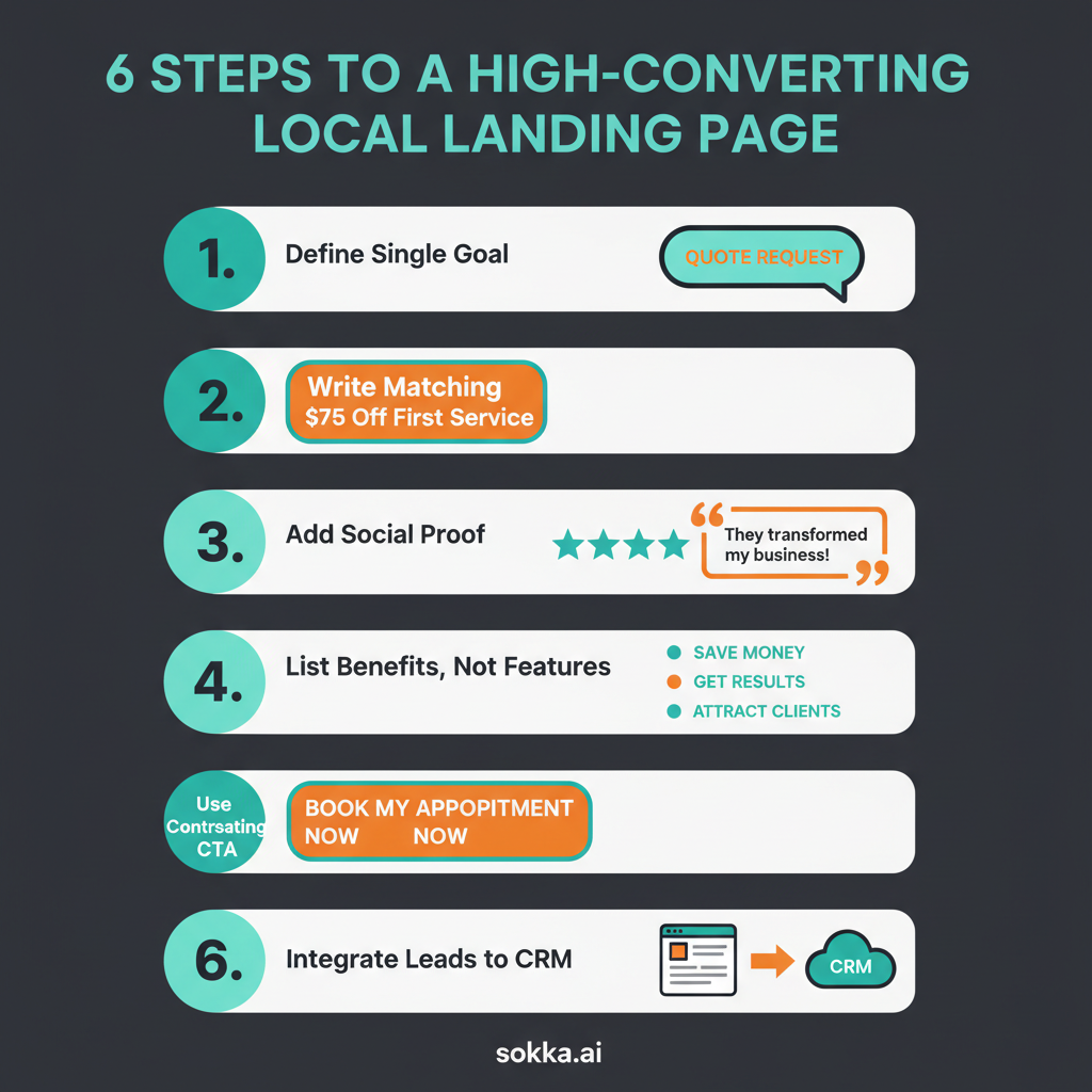 Infographic: The Complete Guide to Choosing and Using a Landing Page Builder - Visual guide showing landing page builder strategies for business growth