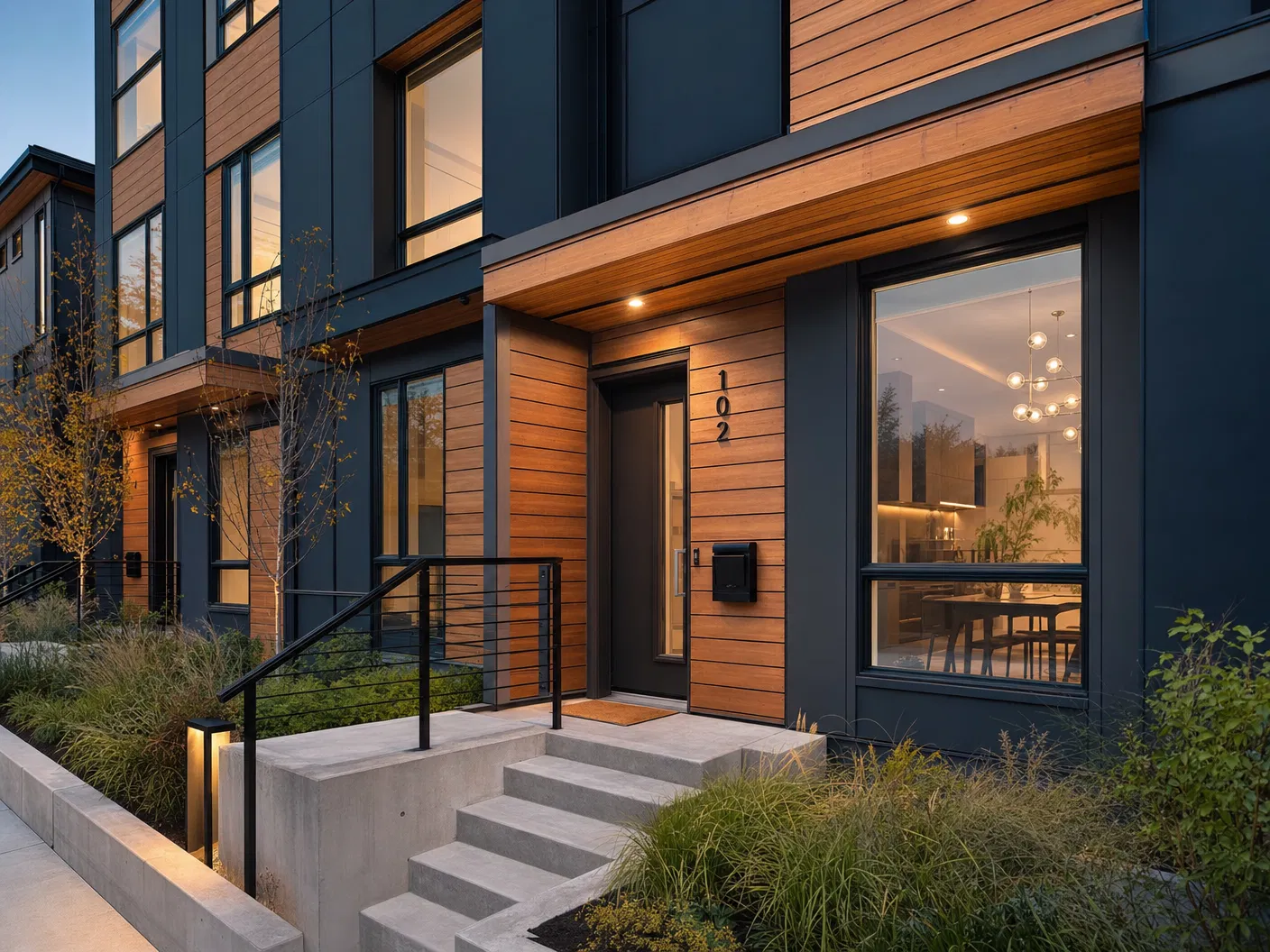 1511 Springer Avenue Entry Detail Rendering