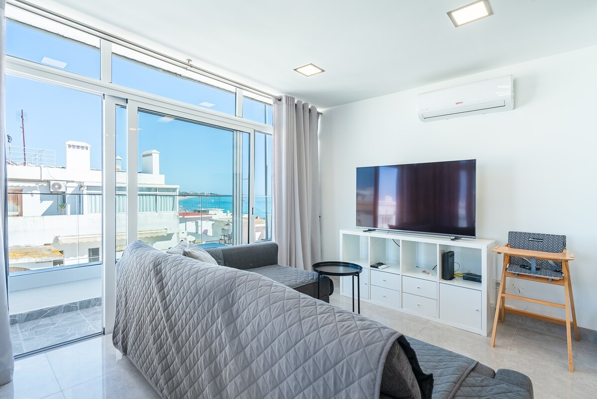 Penthouse 1 - Balcony or terrace view